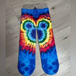 NWT Tie Dye Disney Socks